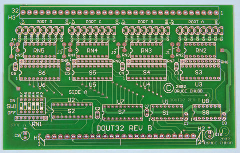 Digital Output Card (DOUT32) - JLC Enterprises - 1