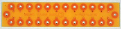 Resistor 12-circuit terminal strip card (R12TERM) - JLC Enterprises - 1