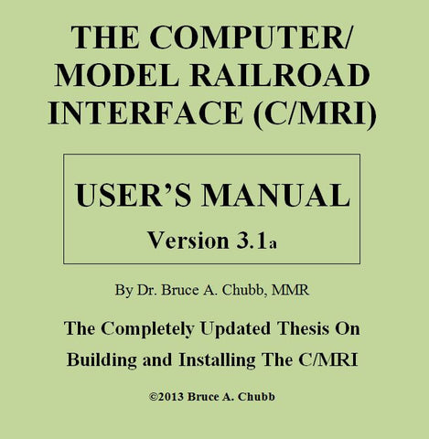 C/MRI User's Manual V3.1 - JLC Enterprises